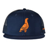 Detroit Blue Cap with Orange Pigeon